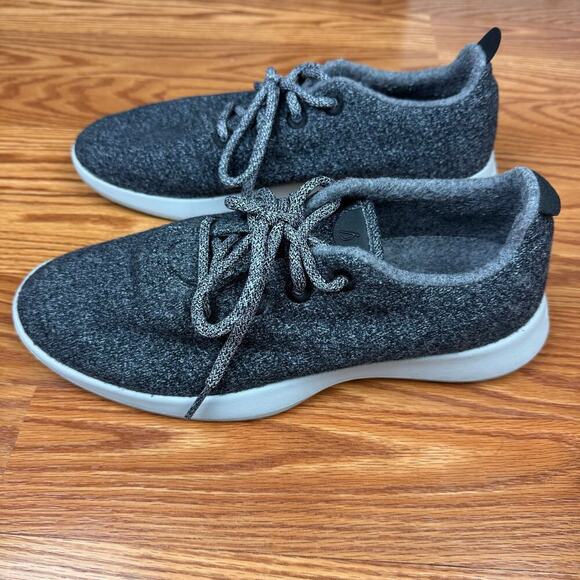 AllBirds Merino Wool running shoes Natural Gray Mens Sz 10 - Picture 4 of 10